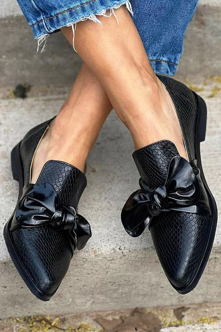 Chelsea | Elegant Loafers with Bow