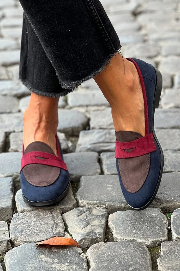 Sylvie | Two-Tone Elegant Loafers
