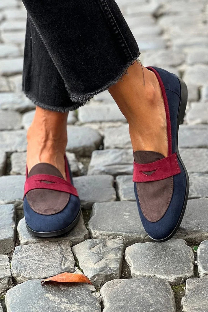 Sylvie | Two-Tone Elegant Loafers