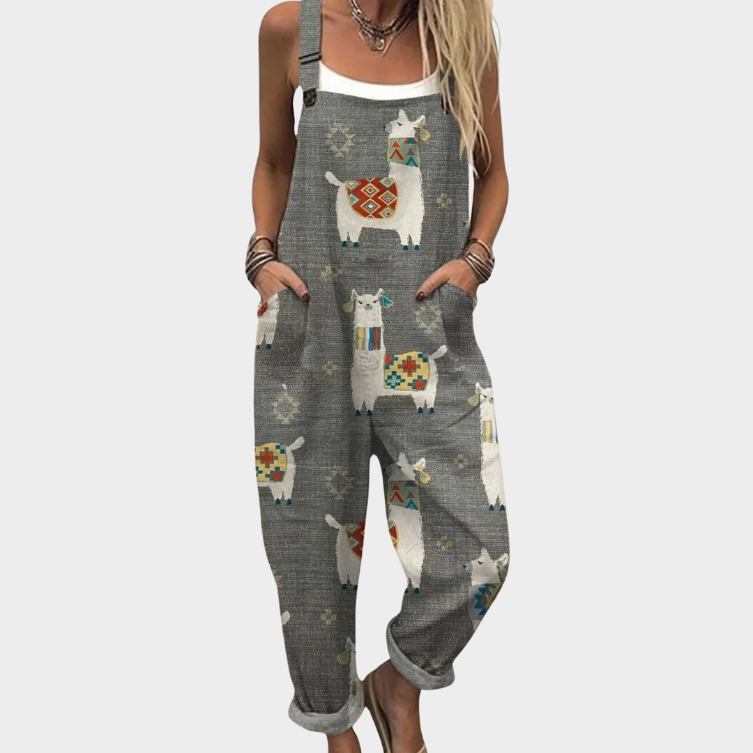 Stien | Grey Bohemian Llamas