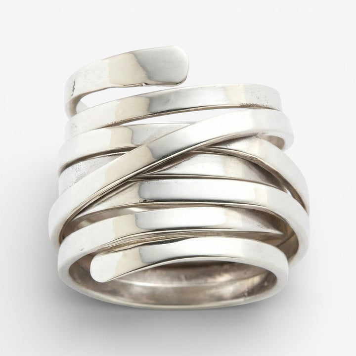 Bliss - Chunky Vintage Silver Ring