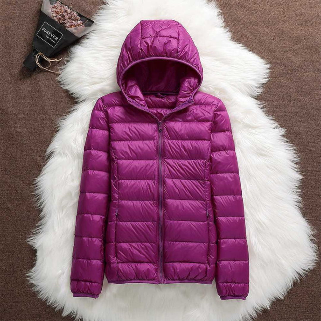 Maaike Mid-Season Jacket, Purple