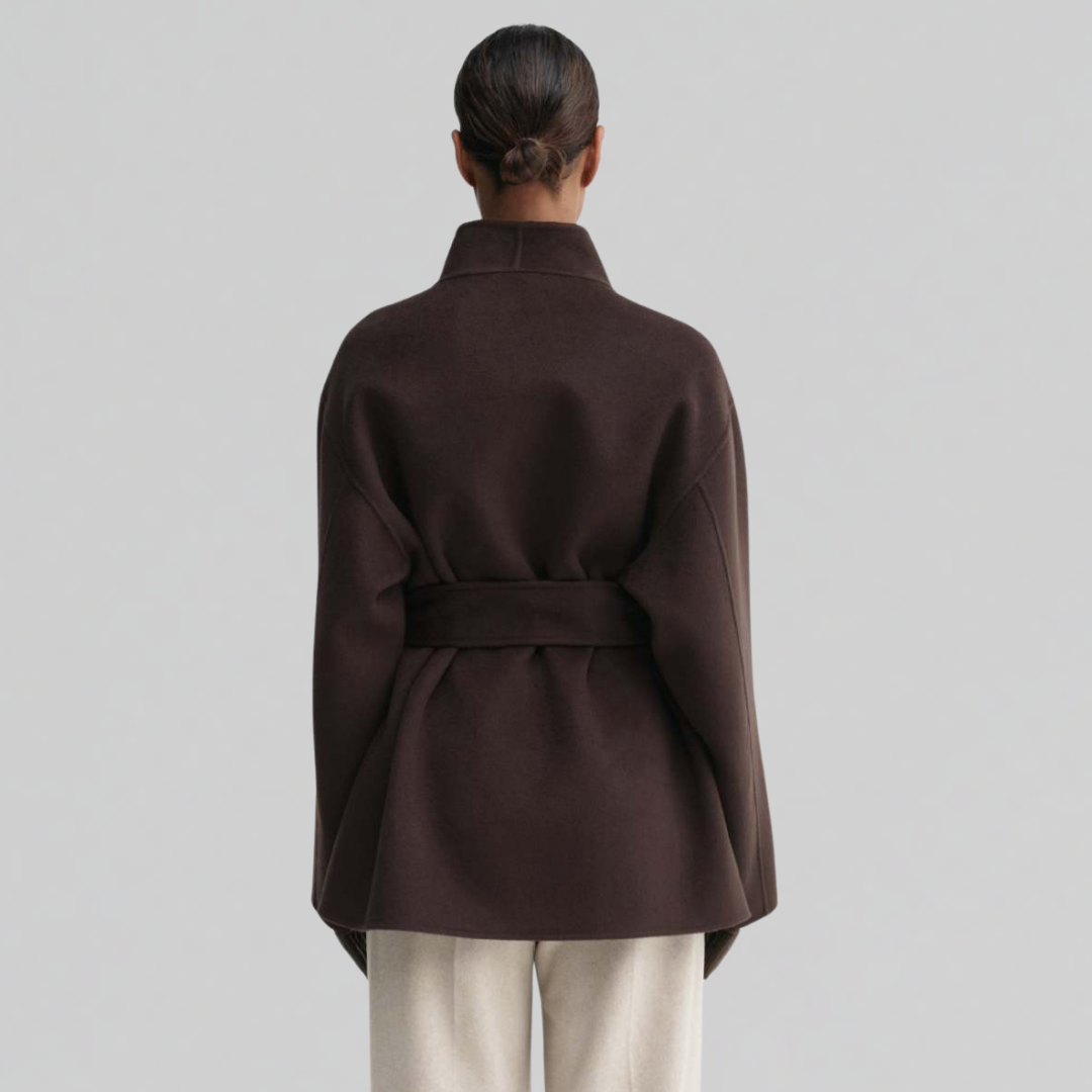 Gisela Layered Jacket with Belt