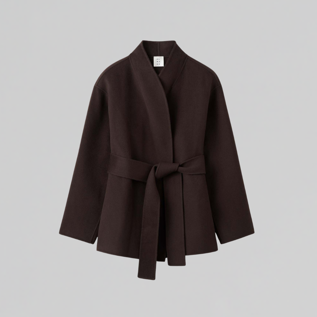 Gisela Layered Jacket with Belt