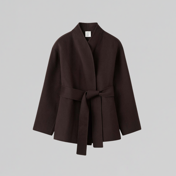 Gisela Layered Jacket with Belt