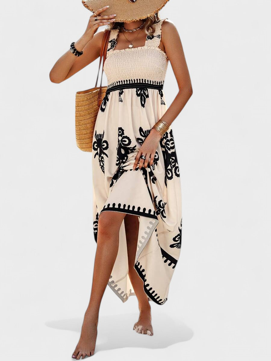 Liora | Maxi Dress with Smocked Bodice