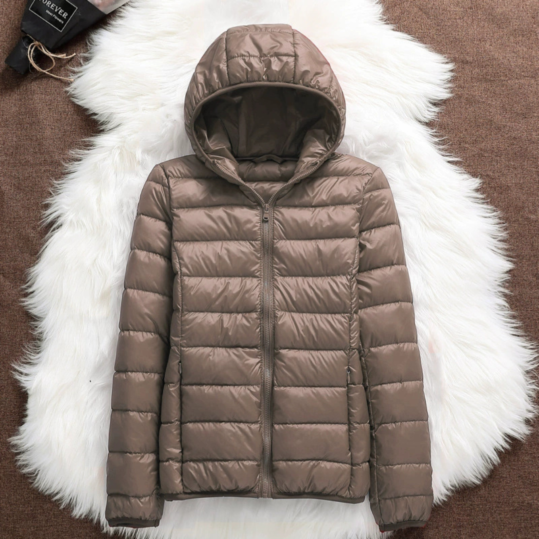 Ingrid Mid-Season Jacket, Champagne