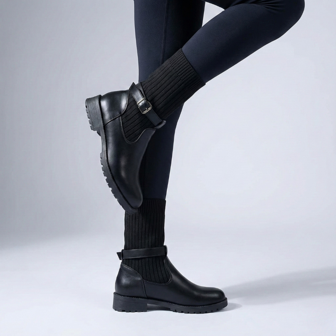 Hazel | Warm Slouch Boots