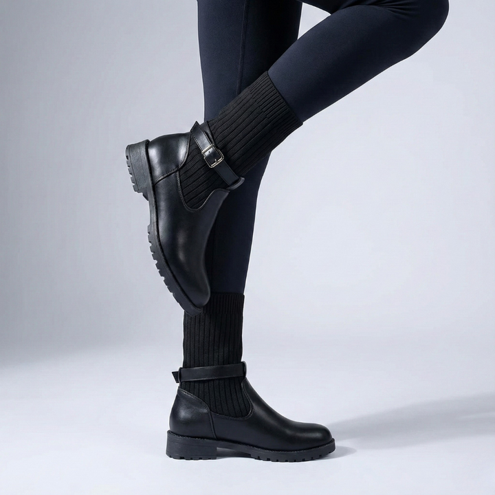 Hazel | Warm Slouch Boots