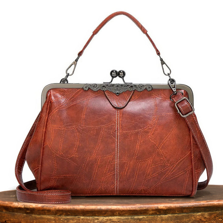 Martha | Classic Leather Vintage Bag