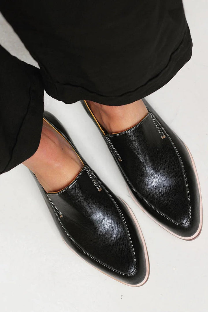 Thalia | Minimalist Textured Loafers