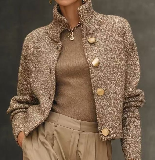 Edie Tailored Mixed Wool Coat