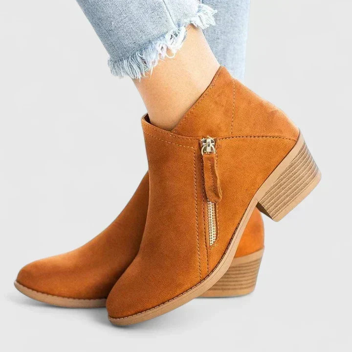 Paisley | Side-Zip Orthopedic Ankle Boots