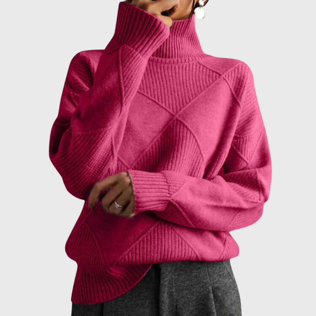 Gerdien | Opulent Roll Neck Sweater