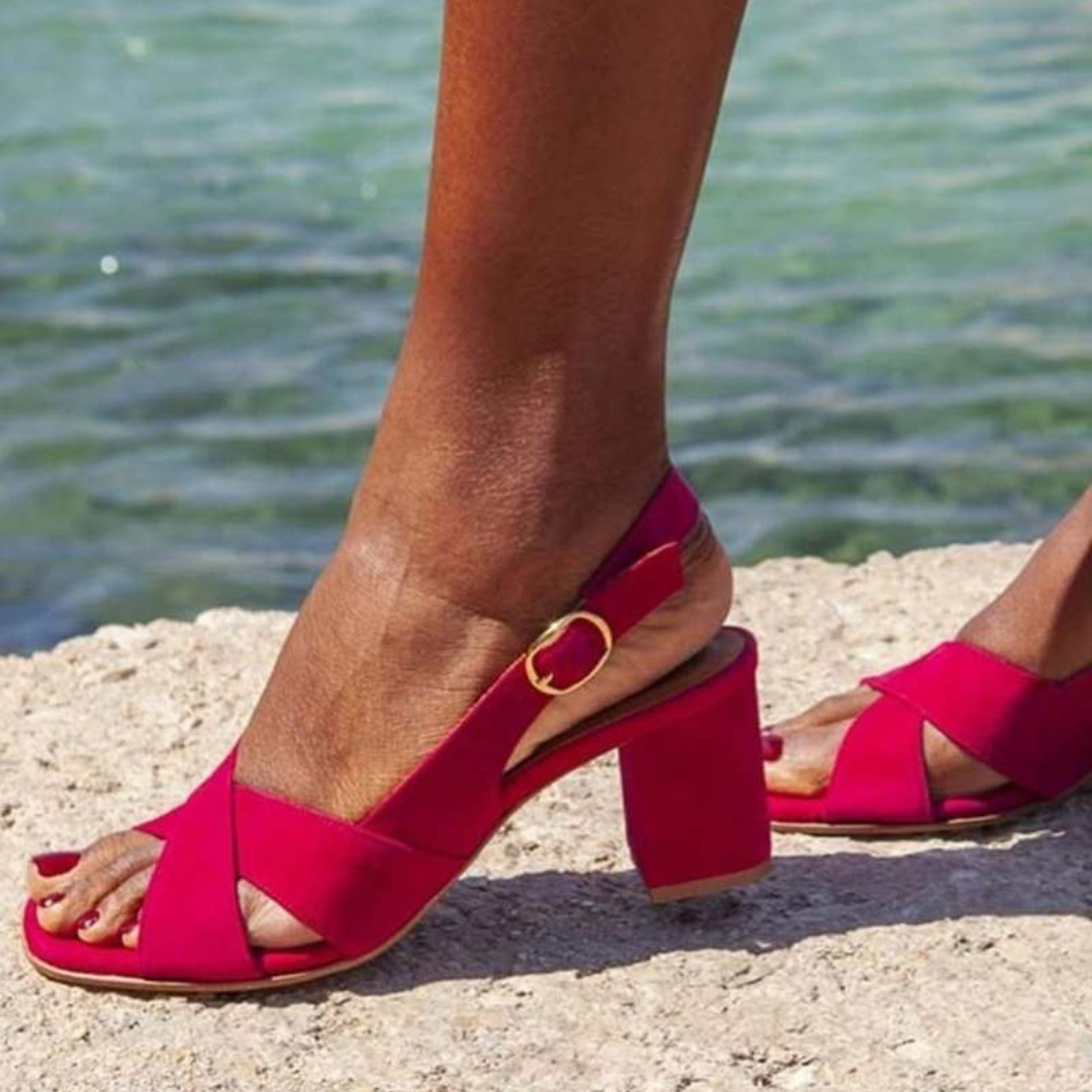 Helene | Blue Summer Sandals