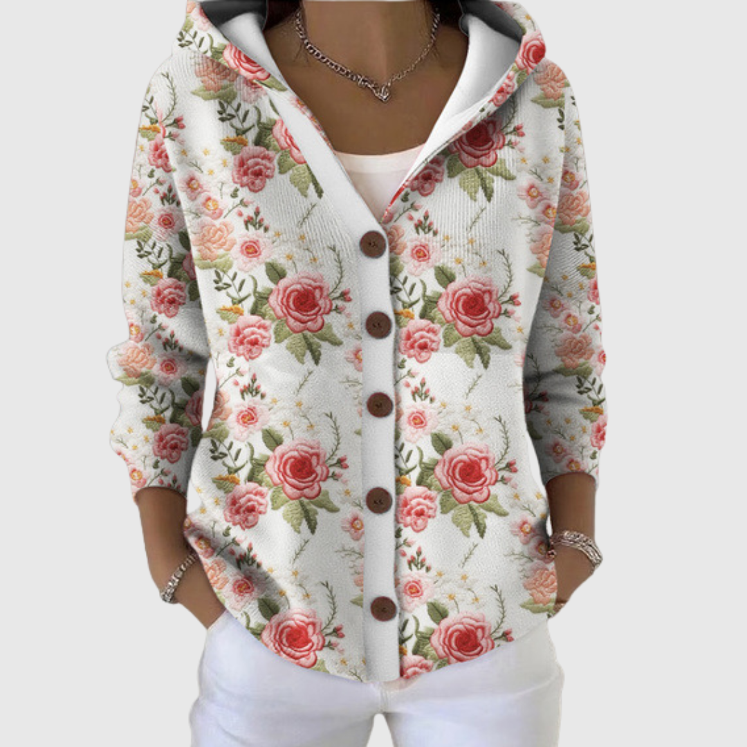 Cozy Hooded Knit Cardigan