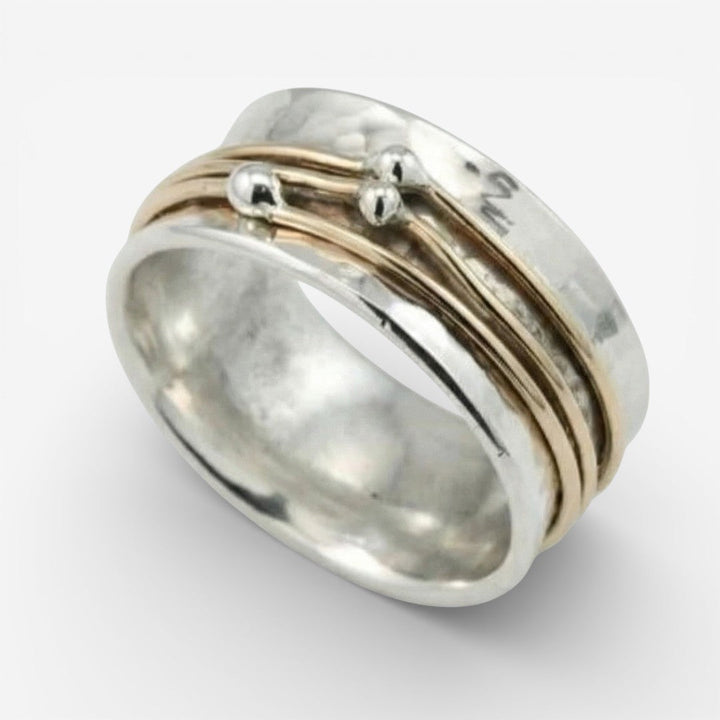 Shine - Vintage Silver and Gold Ring