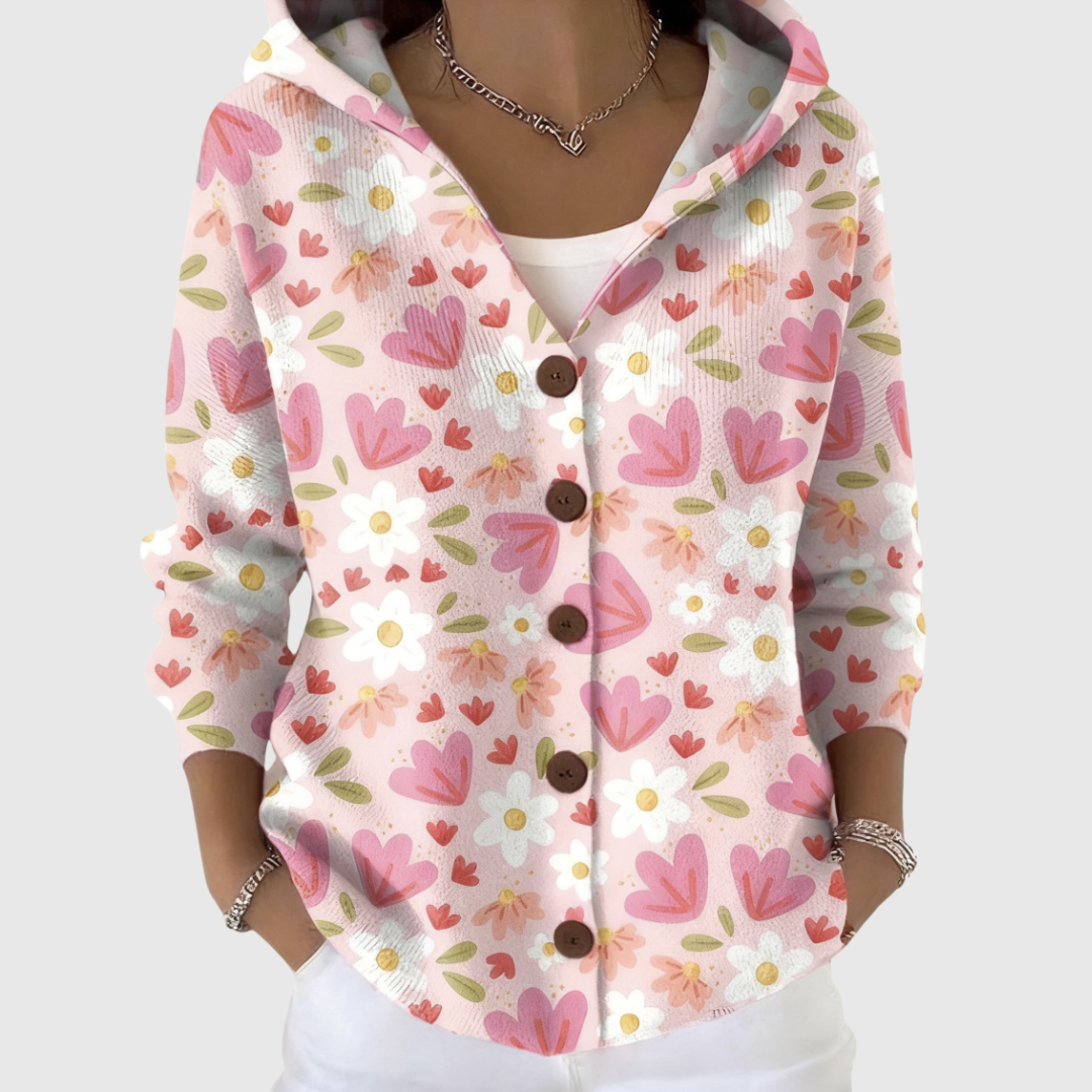 Comfortable Knitted Cardigan with Hood