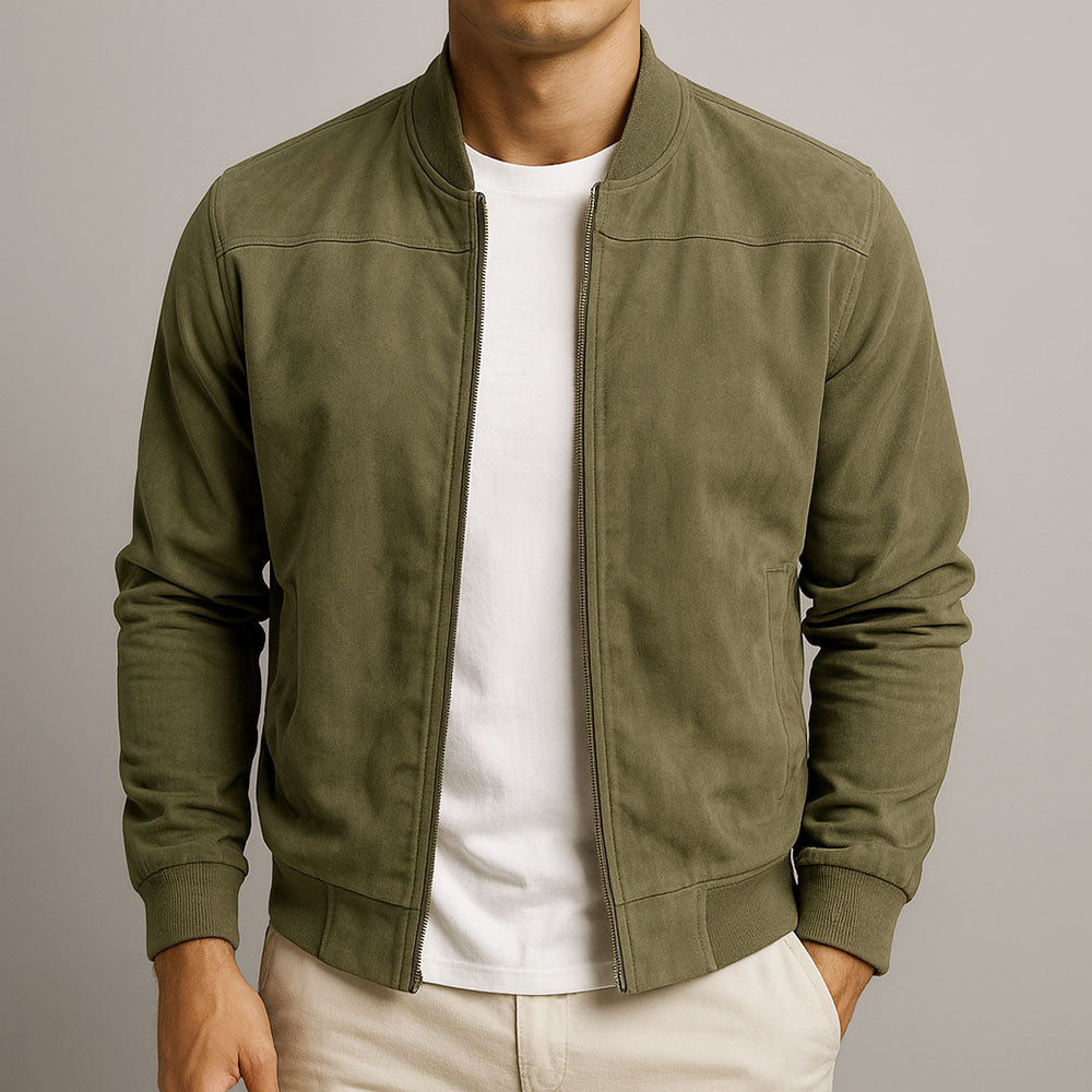 Valerio | Handcrafted Suede Jacket