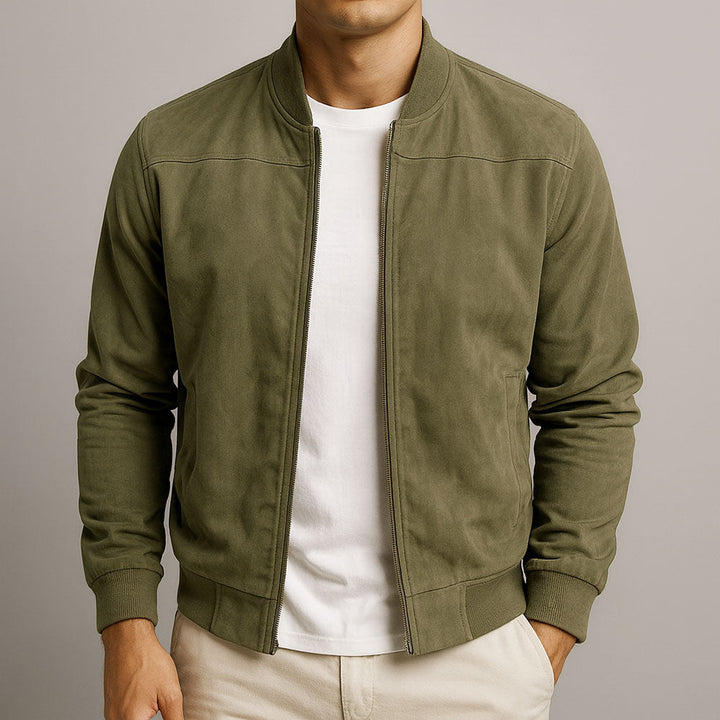 Valerio | Handcrafted Suede Jacket