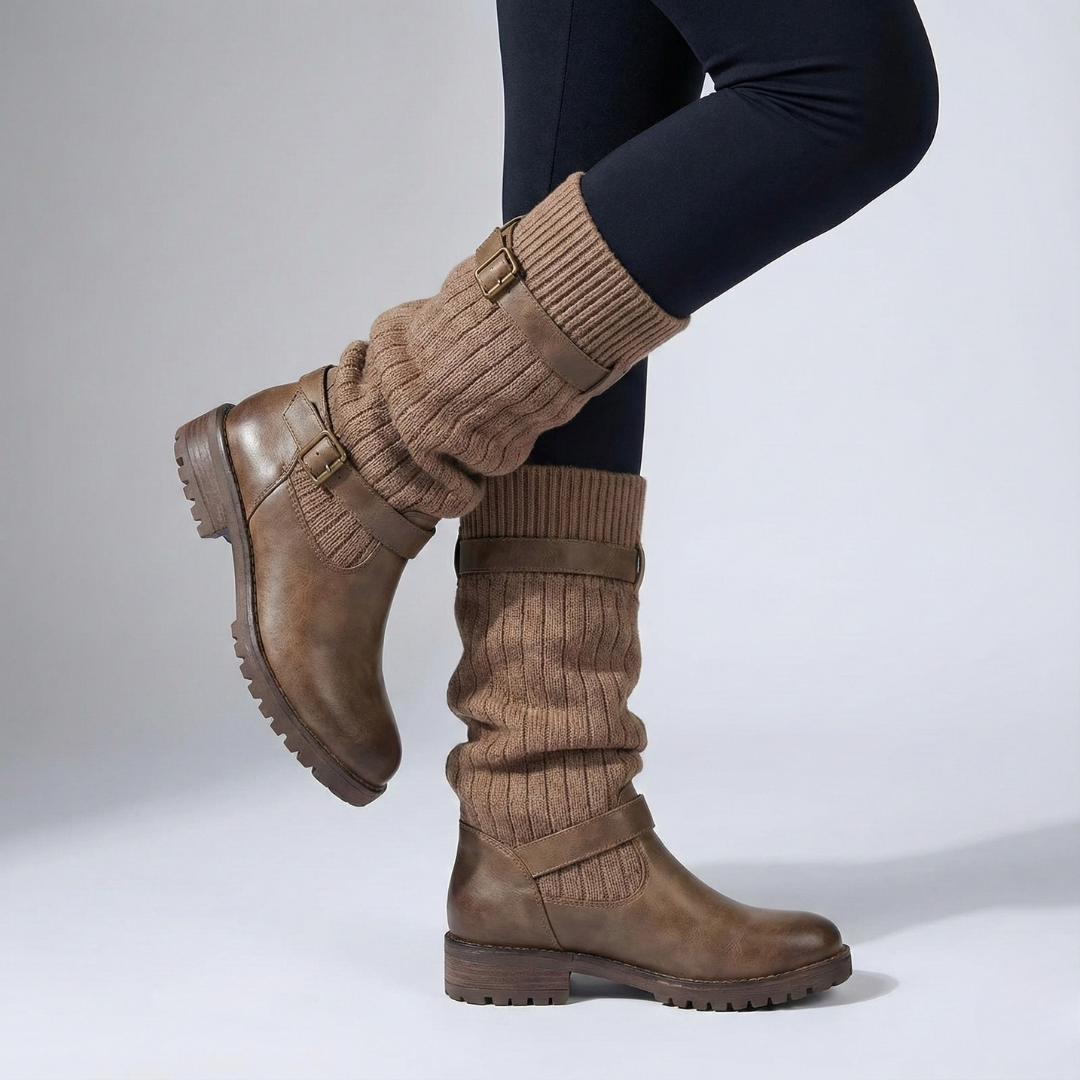 Hazel | Warm Slouch Boots