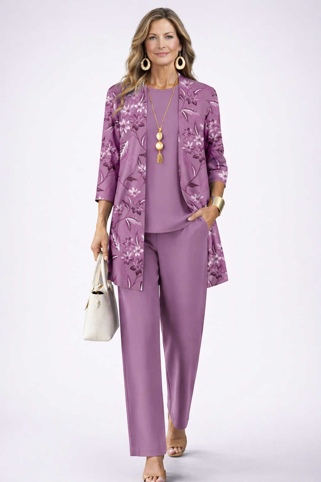 Antje Elegant Three-Piece Women's Set
