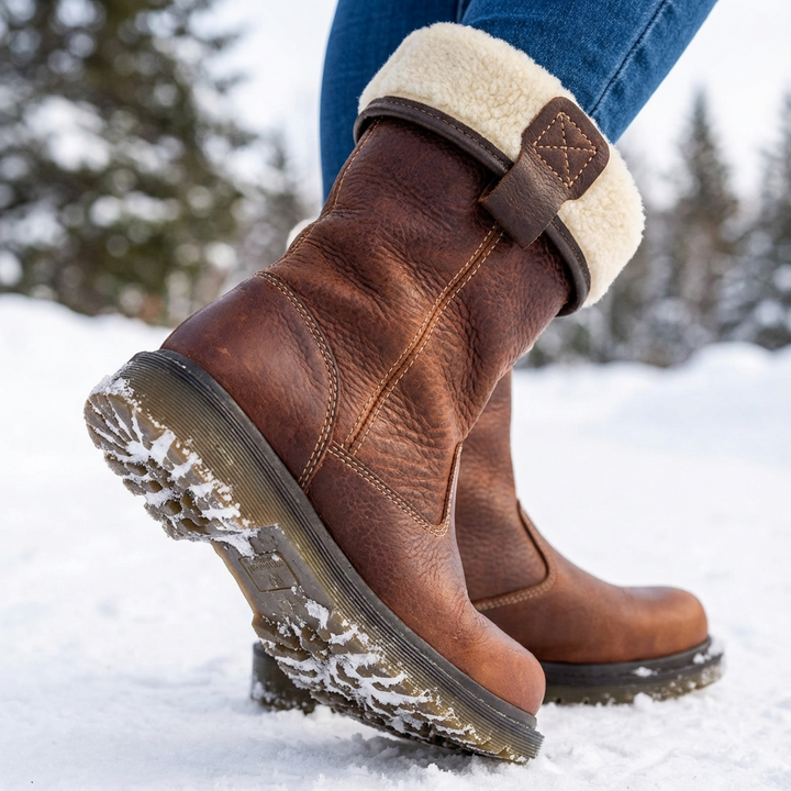 Margaret | Cozy Fur-Lined Winter Boots