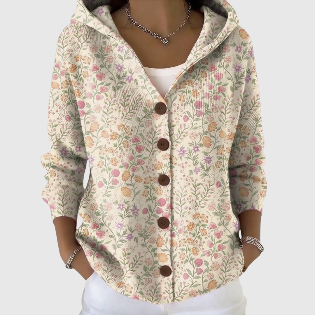 Cozy Hooded Knit Sweater