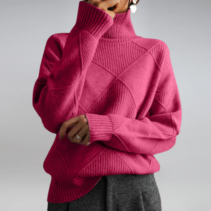 Gerdien | Opulent Roll Neck Sweater