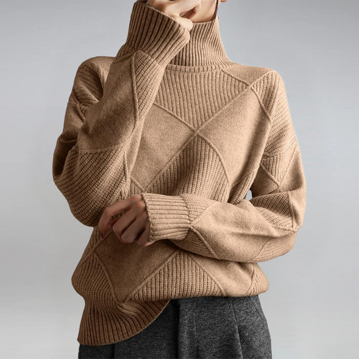 Gerdien | Opulent Roll Neck Sweater