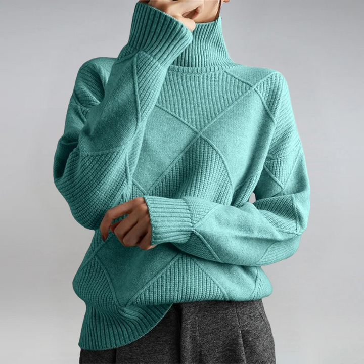 Gerdien | Opulent Roll Neck Sweater