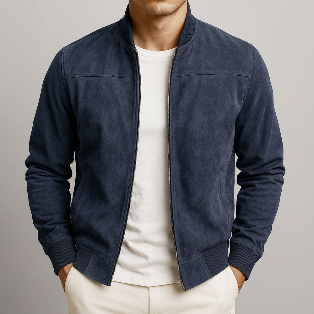 Valerio | Handcrafted Suede Jacket