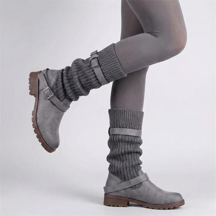 Hazel | Warm Slouch Boots