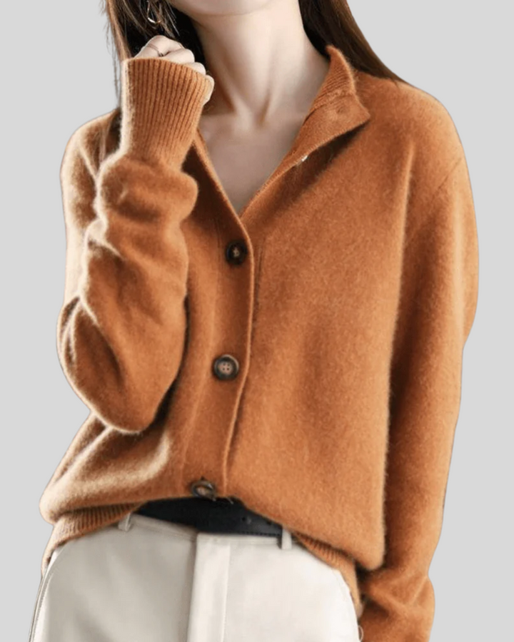 Luna | Retro-Style Cashmere Gilet