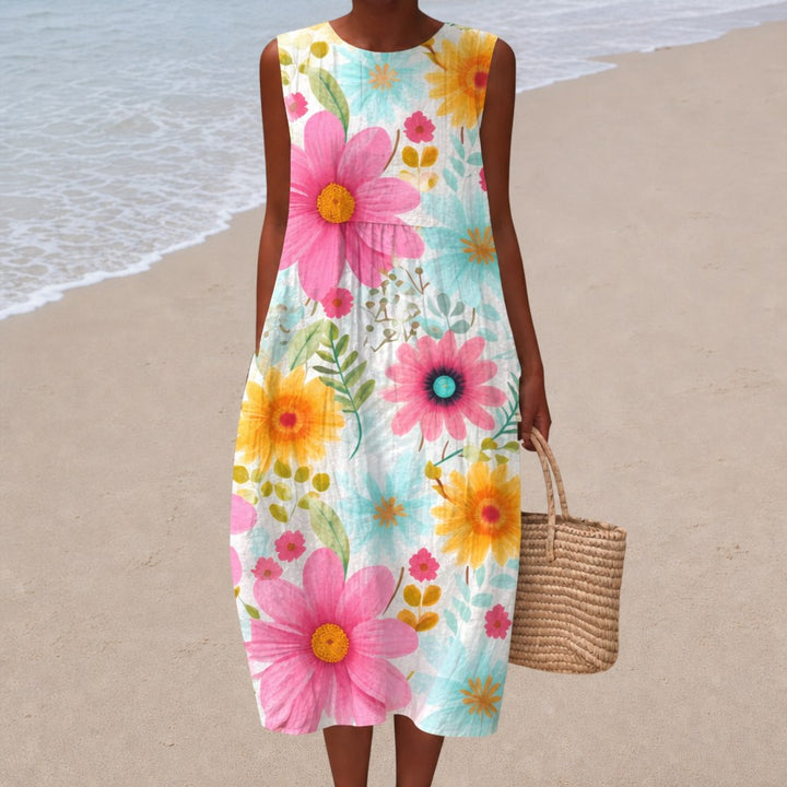 Manon - Comfortable Summer Dress without Sleeves