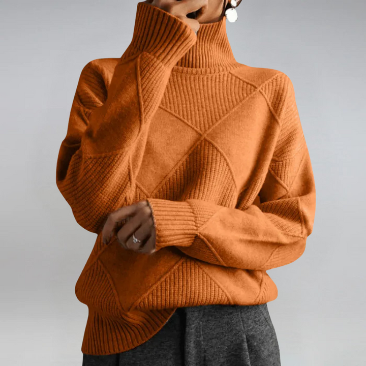 Gerdien | Opulent Roll Neck Sweater