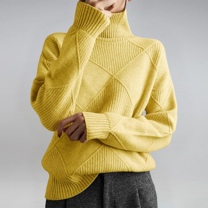 Gerdien | Opulent Roll Neck Sweater