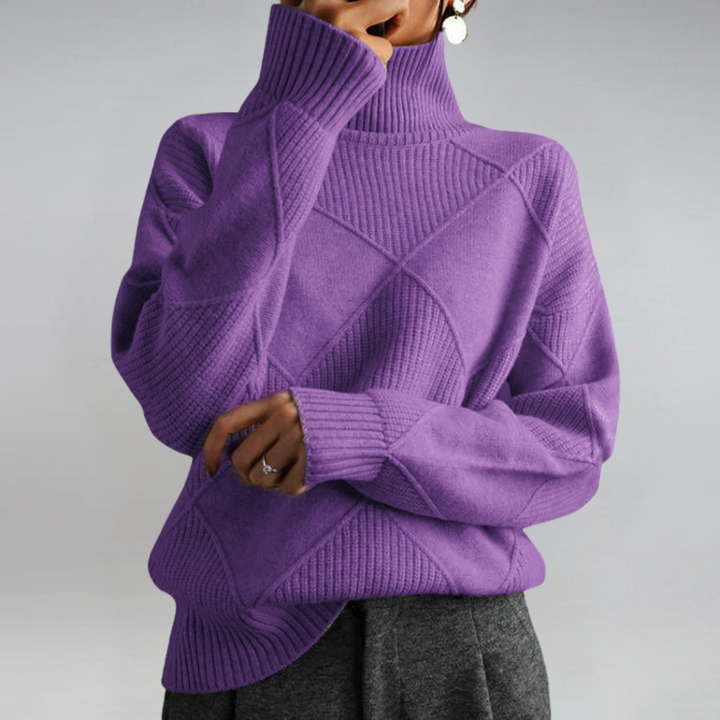 Gerdien | Opulent Roll Neck Sweater