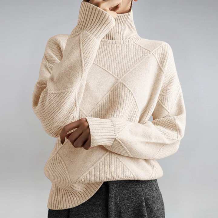 Gerdien | Opulent Roll Neck Sweater