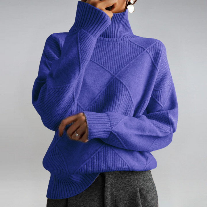 Gerdien | Opulent Roll Neck Sweater