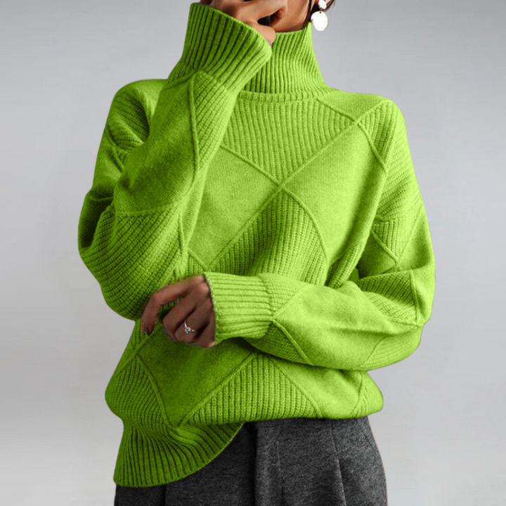 Gerdien | Opulent Roll Neck Sweater