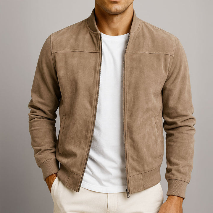 Valerio | Handcrafted Suede Jacket