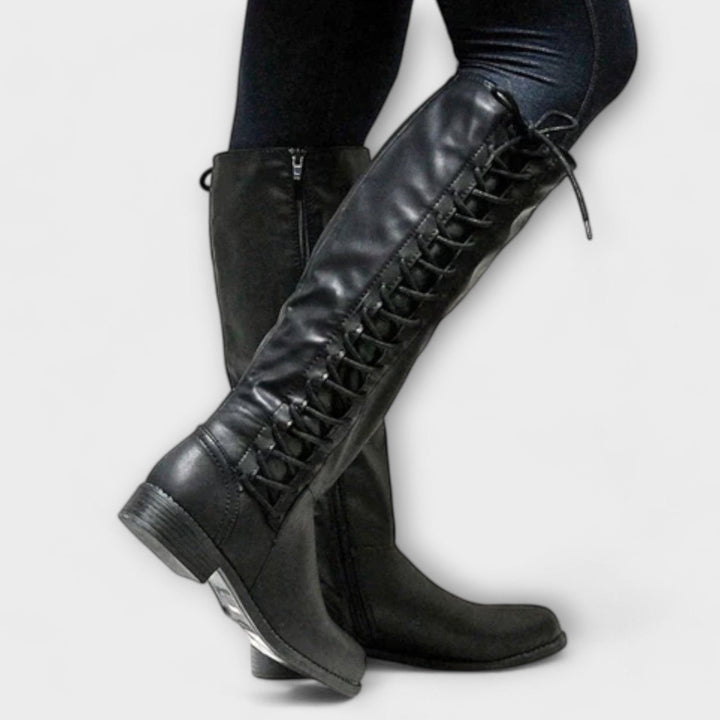 Angela | Tall Leather Boots