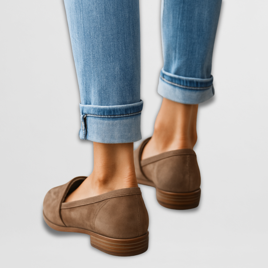 Margriet | Suede Loafers
