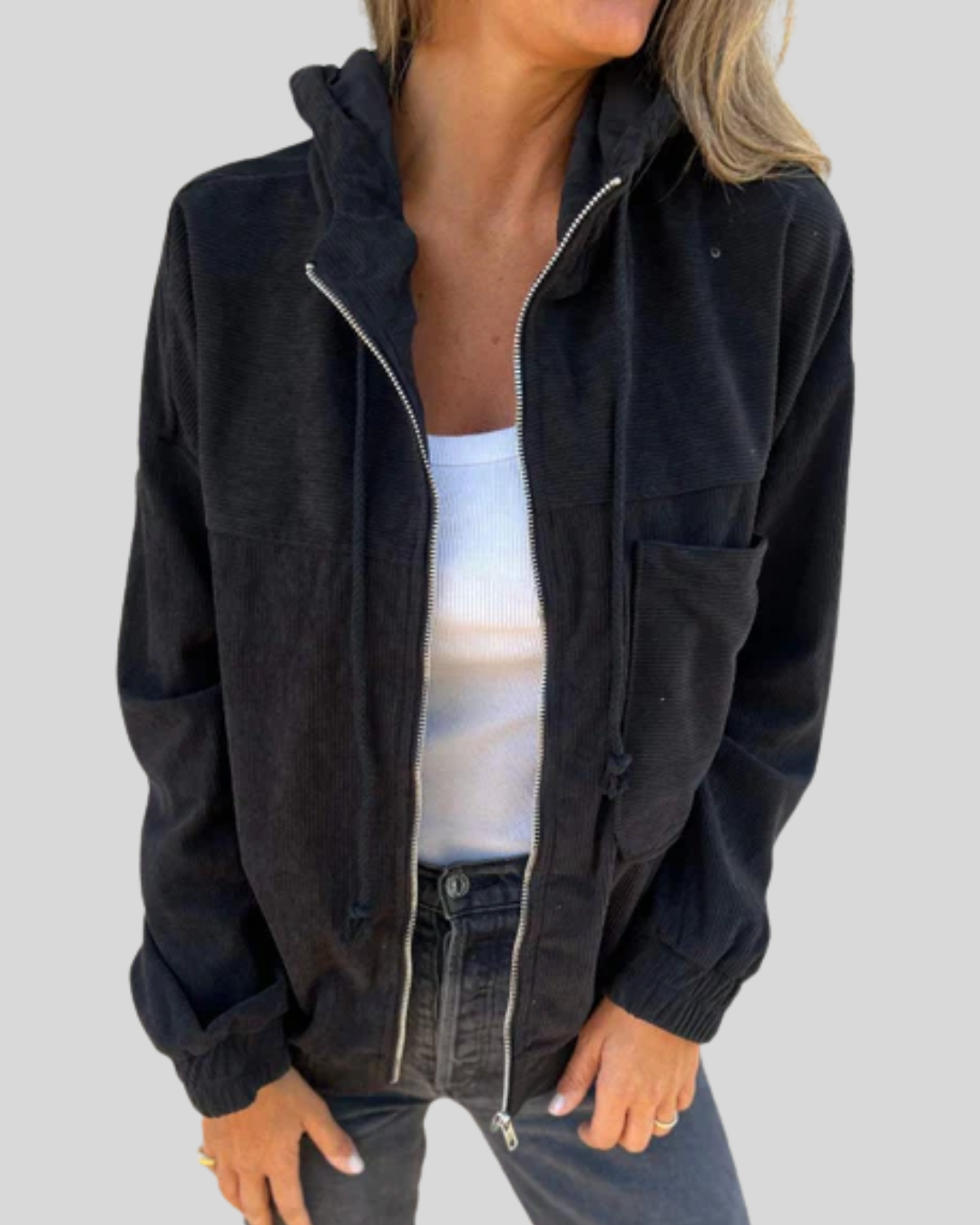 Zoë | Cozy Zip-Up Hoodie