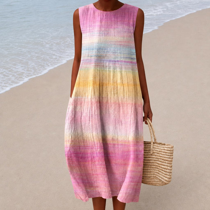 Esmée - Comfortable Summer Dress Without Sleeves