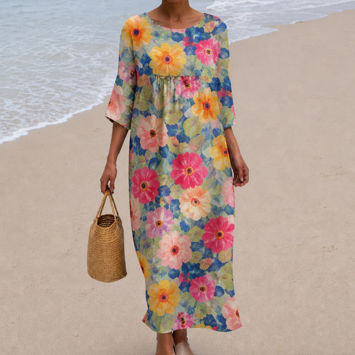 Solène - Long, flowing, chic and comfortable dress