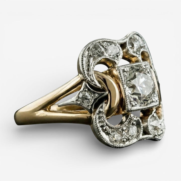 Classic Goldring Zirkonia