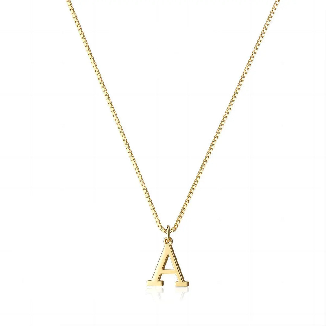 Personalized Initials Necklace by Liebesbuchstaben