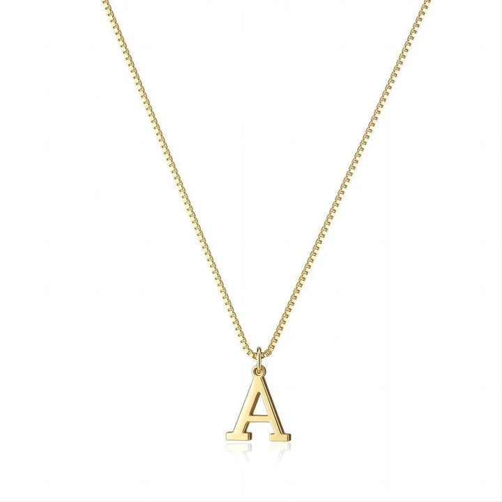 Personalized Initials Necklace by Liebesbuchstaben